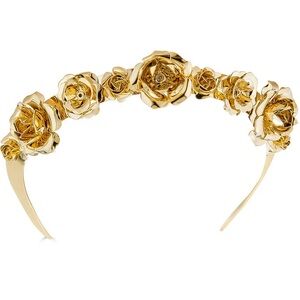 Epona Valley Field of Roses Crown in Gold | Worn Once